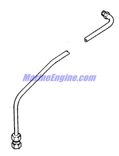 Mercury Quicksilver 32-815451T - Fuel Line