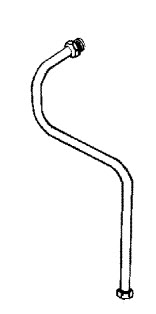 Mercury Quicksilver 32-821499T - Fuel Line