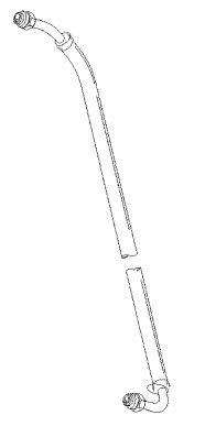 Mercury Quicksilver 32-846427 - Hydraulic Hose -19.25 In