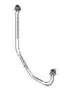 Mercury Quicksilver 32-848310 - Hydraulic Tube