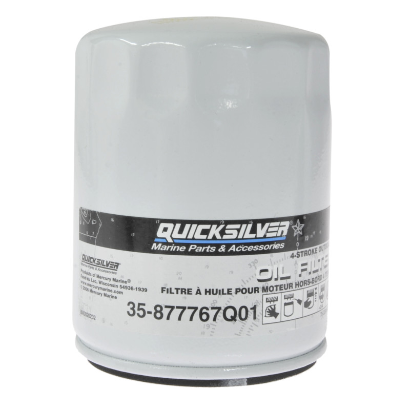 Mercury Quicksilver 35-877767Q01 - Oil Filter L4SC