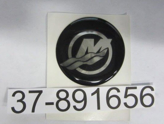 Mercury Quicksilver 37-891656 - Emblem- Mercury