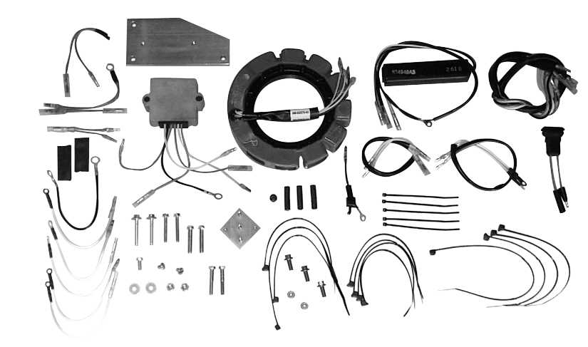 Mercury Quicksilver 398-832075A 7 - Stator Kit