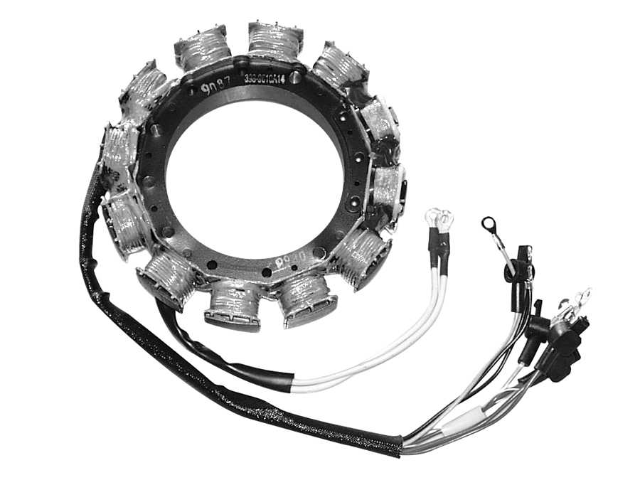 Mercury Quicksilver 398-9610A 6 - STATOR ASSEMBLY
QPD=NO NLA