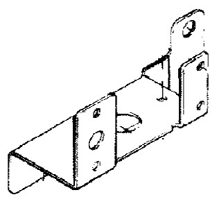 Mercury Quicksilver 41170T - Bracket Assembly, NLA