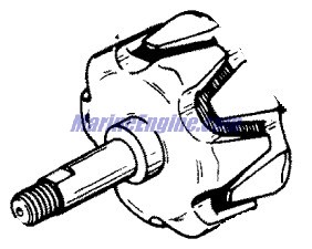 Mercury Quicksilver 42775 - Rotor, NLA