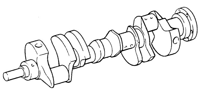 Mercury Quicksilver 429-6612 - CrankShaft, NLA