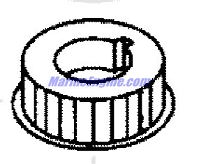 Mercury Quicksilver 43-834955 - Drive Gear