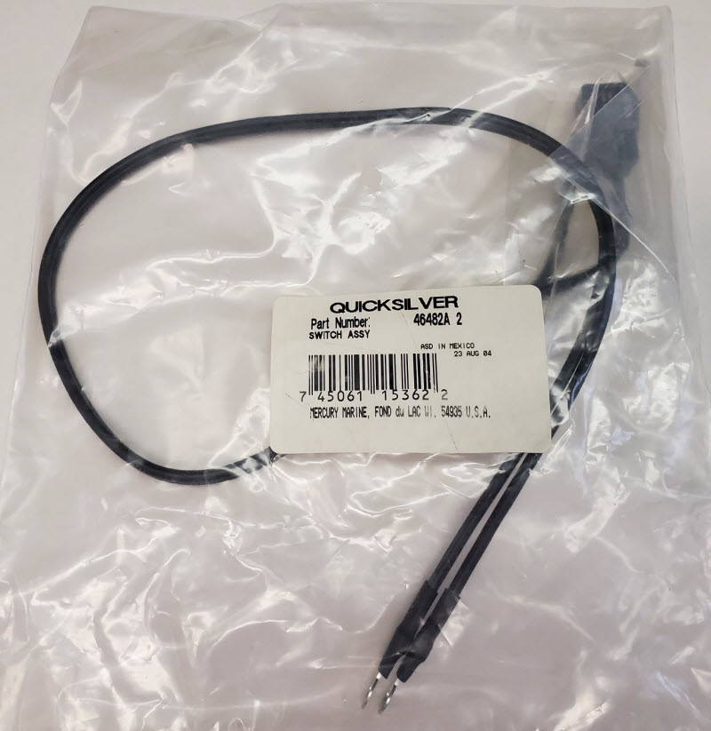 Mercury Quicksilver 46482A 2 - Switch Assembly, NLA