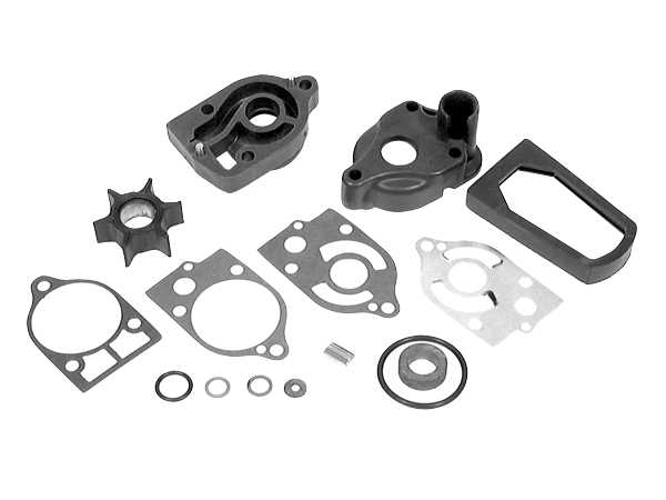 Mercury Quicksilver 46-77516A 3 - Water Pump Kit