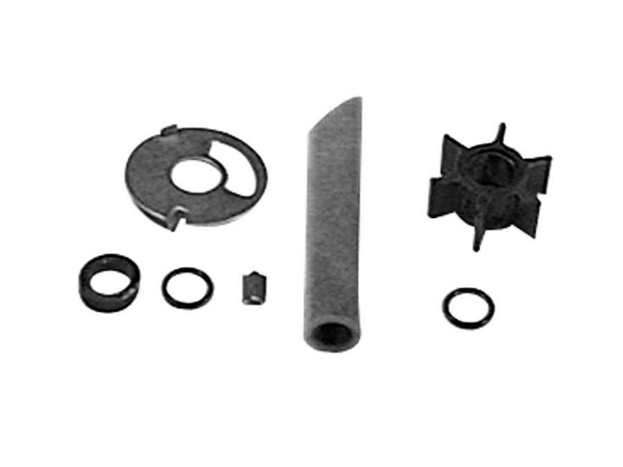 8 and 9.9 Horsepower Mercury and Mariner 4-Stroke Outboards with Standard Gearcase Quicksilver 89981Q1 Water Pump Repair Kit