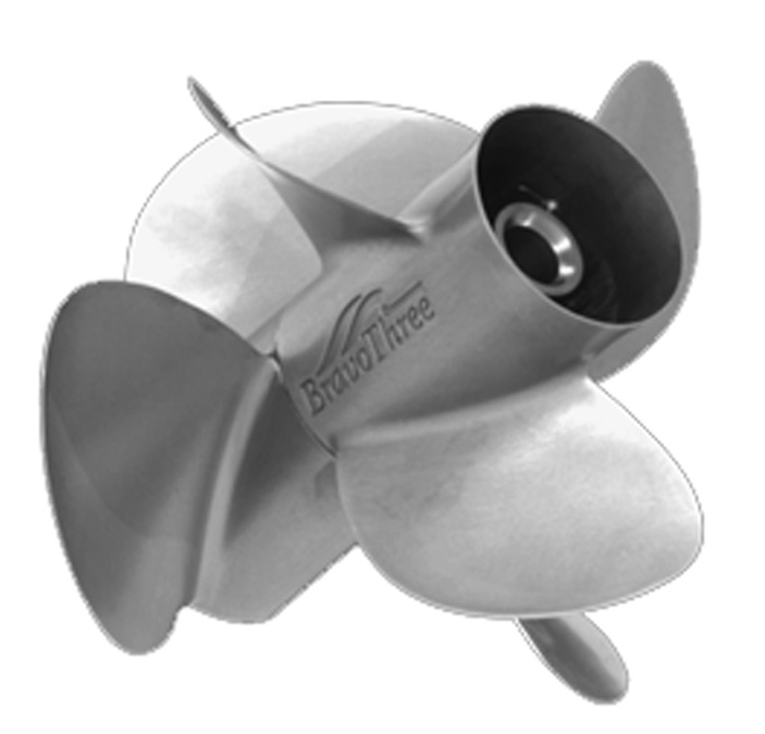 Mercury Quicksilver 48-831867L - Bravo Three Propeller 14 3/4L30CU