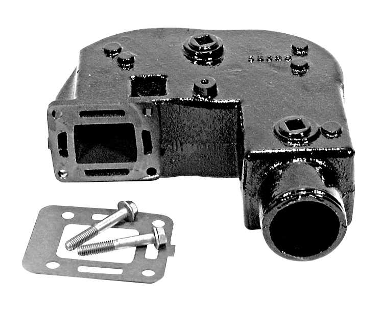 Mercury Quicksilver 55538A 2 - ELBOW ASSEMBLY
QPD=NO NLA