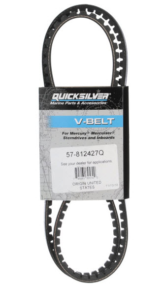 Mercury Quicksilver 57-812427Q - V-Belt, 56 Lgth