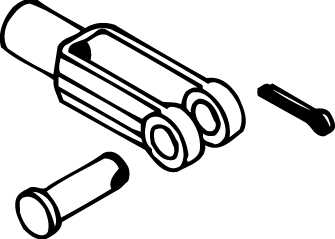 Mercury Quicksilver 64-826445 - R/C CLEVIS