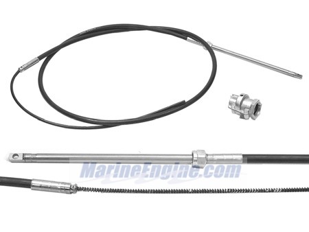 Mercury Quicksilver 64-851621A 8 - QCII Steer Cable