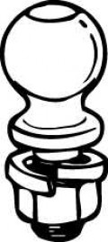 Mercury Quicksilver 67-829236 - HITCH BALL
QPD=NO NLA