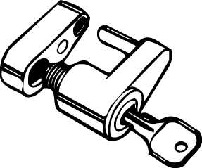 Mercury Quicksilver 67-829242 - LOCK-TRAILERHITCH
QPD=NO NLA