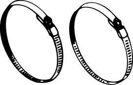 Mercury Quicksilver 67-831408 - BANDS
QPD=NO NLA