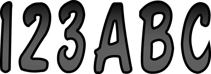 Mercury Quicksilver 67-851004 - Letter/Number Kit