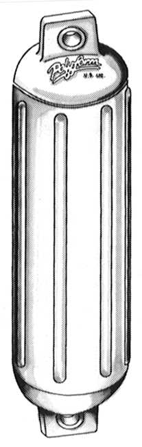 Mercury Quicksilver 67-851081 - Fender-BLUE-20 I,NLA