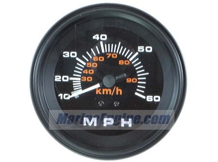 Mercury Quicksilver 79-827880A 1 - SPEEDOMETER (10-6
QPD=NO - Replaced by
79-895285Q43