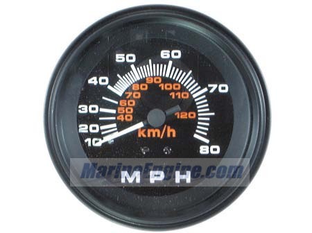 Mercury Quicksilver 79-827881A 1 - SPEEDOMETER (10-8
QPD=NO - Replaced by
79-895285Q44