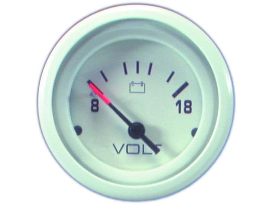 Mercury Quicksilver 79-859683A11 - GAUGE Voltage, Wh
QPD=NO - Replaced by
79-895286A21