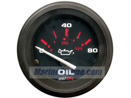 Mercury Quicksilver 79-859689Q 1 - GAUGE Oil Pressur
QPD=NO - Replaced by
79-895289Q01