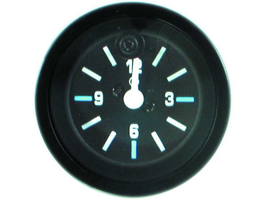 Mercury Quicksilver 79-859696B 1 - CLOCK-BULK-BL
QPD=NO NLA