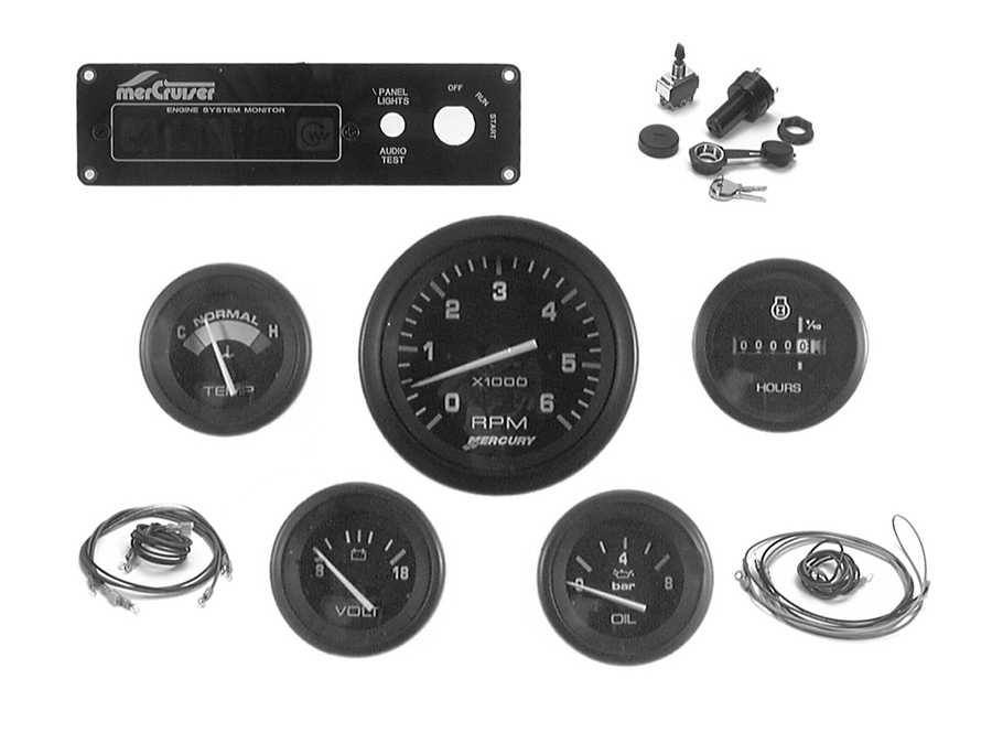 Mercury Quicksilver 79-859702A 1 - GAUGE KIT
QPD=NO - Replaced by
79-859702A21