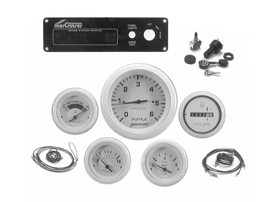 Mercury Quicksilver 79-859702A11 - GAUGE KIT
QPD=NO - Replaced by
79-859702A31
