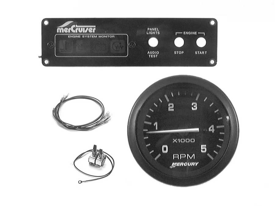 Mercury Quicksilver 79-859704A 1 - Instrument Panel-2ND-B