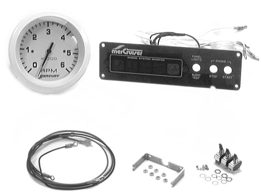 Mercury Quicksilver 79-859705A11 - INSTRUMENT SET
QPD=NO - Replaced by
79-859705A31