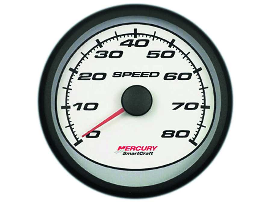 Mercury Quicksilver 79-879905K11 - Speedometer- White