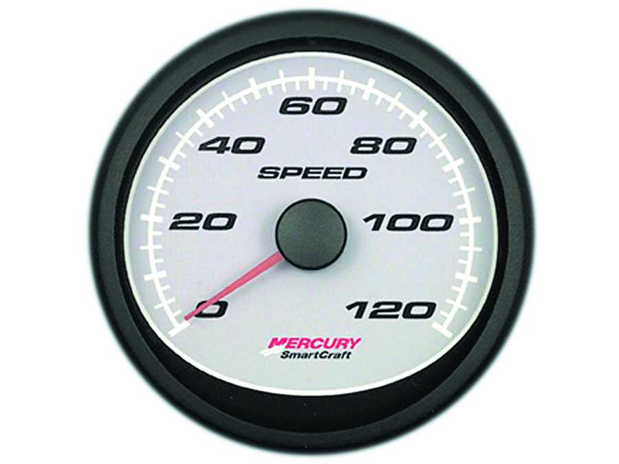 Mercury Quicksilver 79-879906K 1 - Speedometer-Grey