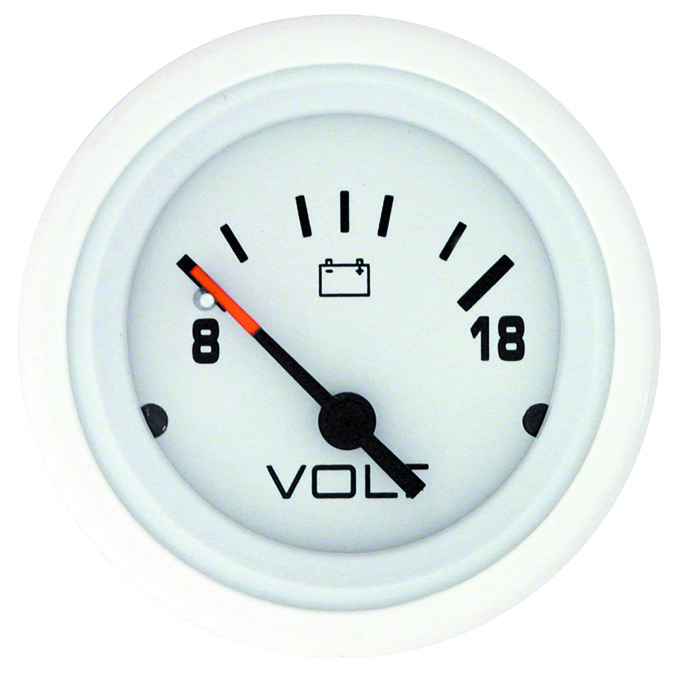 Mercury Quicksilver 79-895286A21 - Gauge - Voltage w/ W