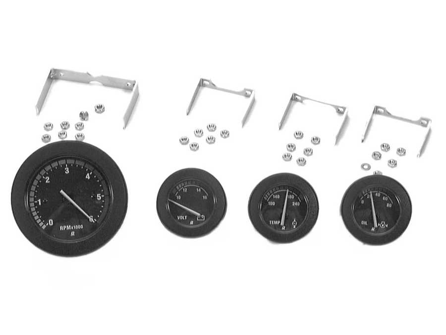 Mercury Quicksilver 79-90985A 8 - Instrument Set, NLA