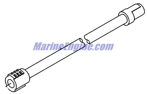Mercury Quicksilver 803998004 - THROTTLE SHAFT
