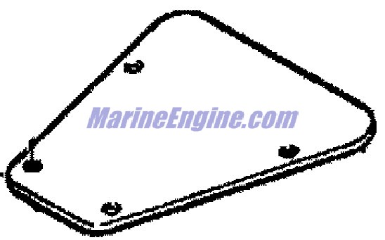 Mercury Quicksilver 806150T - Cover Shift Lev, NLA