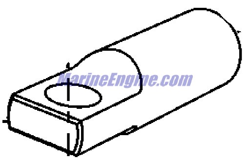 Mercury Quicksilver 806698 5 - Trunnion