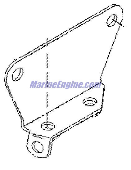 Mercury Quicksilver 807673T - Coil Bracket, NLA