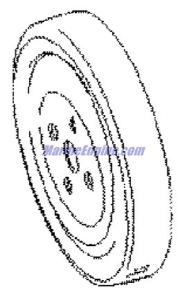 Mercury Quicksilver 807729 1 - Pulley