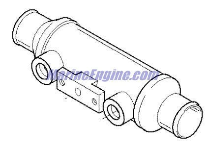 Mercury Quicksilver 808020T - Fuel Cooler, NLA