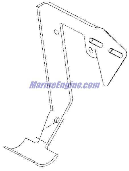 Mercury Quicksilver 808021A 1 - Bracket Assembly, NLA