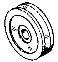 Mercury Quicksilver 809134 - Pulley