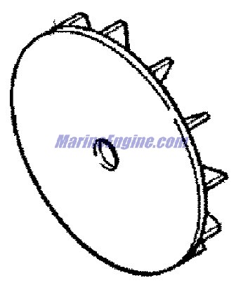 Mercury Quicksilver 809139 - Fan Assembly