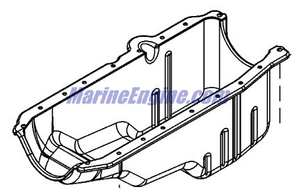 Mercury Quicksilver 809910 - Oil Pan