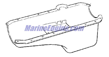 Mercury Quicksilver 809910T 1 - Oil Pan