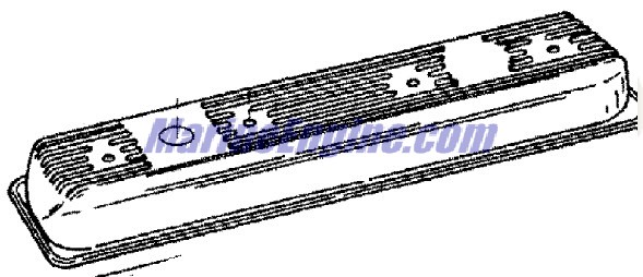 Mercury Quicksilver 809996T 1 - Rocker Cover - Port